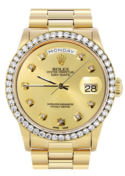 yellow gold rolex